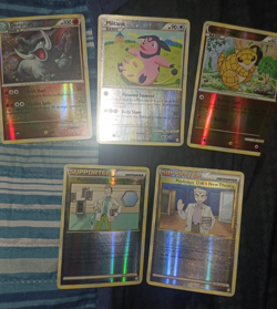 2010 Pokemon Heartgold & Soulsilver holo 5 card Lot - Image 1