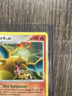 Pokemon TCG Charizard LV.60 Platinum Arceus Holo Rare Card 1/99 - Image 4