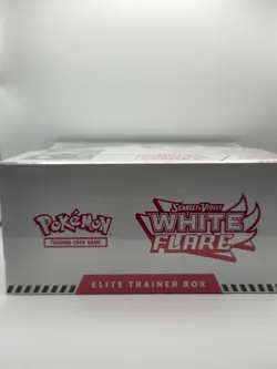 2025 Pokemon Scarlet and Violet WHITE FLARE Elite Trainer Box NEW Factory Sealed 196214113619 - Image 5
