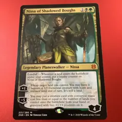 MTG | Nissa of Shadowed Boughs [Zendikar Rising] Near Mint NM Magic Card - Image 2