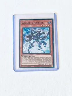 Wizard Ignister (ALIN-EN001) - Super Rare - Alliance Insight YuGiOh Card - Image 1