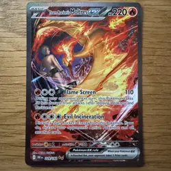 [NM] Team Rocket's Moltres ex 229/182 - Pokemon Card TCG 2025 - Destined Rivals - Image 1