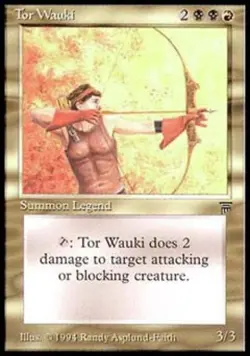 MTG English Tor Wauki NM Normal Legends - Image 1