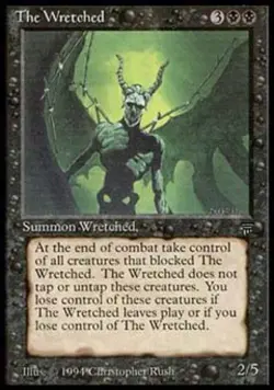 MTG English The Wretched NM Normal Legends - Image 1