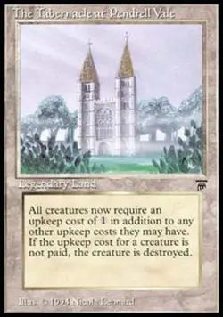 MTG English The Tabernacle at Pendrell Vale Light Play Normal Legends - Image 1
