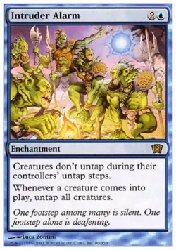 MTG English Intruder Alarm NM Normal 8th Edition - Image 1