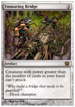 MTG English Ensnaring Bridge NM Foil 8th Edition - Image 1