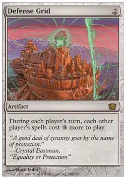 MTG English Defense Grid NM Normal 8th Edition - Image 1