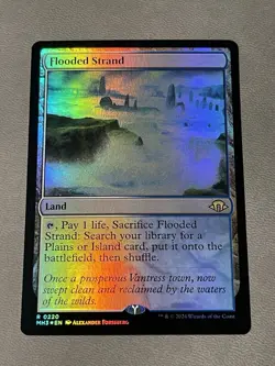 Flooded Strand Foil R 0220 Modern Horizons 3 MTG NM - Image 1