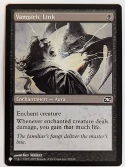 Vampiric Link The List Reprints Regular, NM - MTG - Image 1