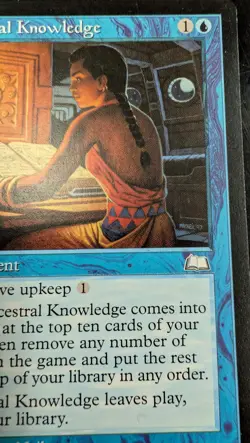 Ancestral Knowledge Weatherlight Regular MTG Magic Card - Image 3