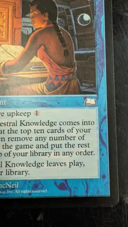 Ancestral Knowledge Weatherlight Regular MTG Magic Card - Image 5