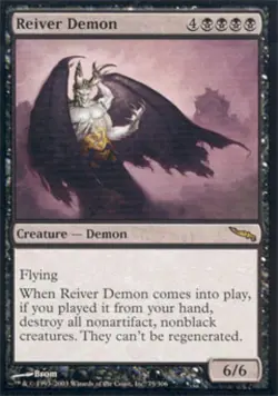 Reiver Demon - Medium Play MTG Mirrodin - Image 1