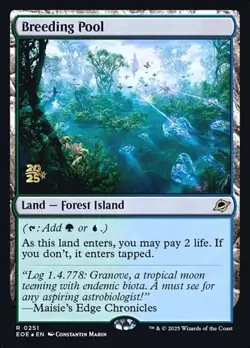 Breeding Pool - Foil Prerelease Promo EOE NM MTG - Image 1