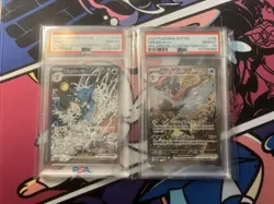 Sequential PSA 10 Kingdra EX #131 Greninja EX #132 Pokemon Shrouded Fable Promo - Image 1