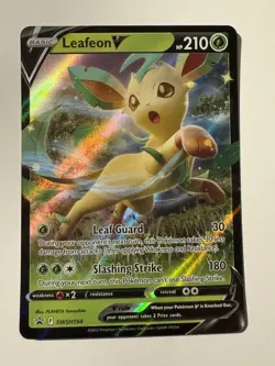 Leafeon V - SWSH194 - Pokemon Sword & Shield - Holo Promo - NM - Image 1
