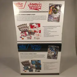 Pokemon TCG Scarlet & Violet Black Bolt & White Flare Elite Trainer Box IN HAND - Image 3