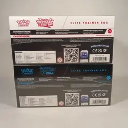 Pokemon TCG Scarlet & Violet Black Bolt & White Flare Elite Trainer Box IN HAND - Image 5