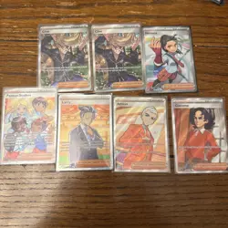Pokemon SV Era Trainer Lot Of 7 - Image 1