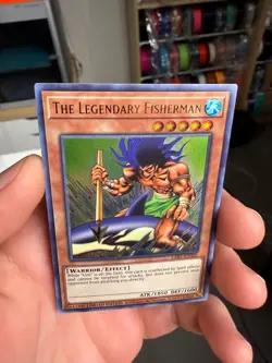 The Legendary Fisherman - LART-EN020 - Ultra Rare - Limited Edition NM YuGiOh! - Image 3