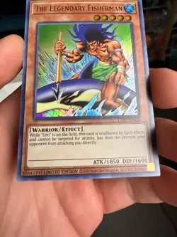 The Legendary Fisherman - LART-EN020 - Ultra Rare - Limited Edition NM YuGiOh! - Image 4