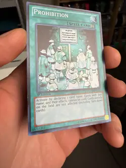 Prohibition LCYW-EN267 1st Edition Secret Rare Yugioh - Image 2
