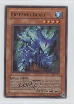 Freezing Beast Unlimited YuGiOh Magician's Force #MFC-017 2003 0bt4 - Image 1