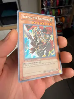 YUGIOH Gilford the Lightning CT2-EN001 Secret Rare - Image 2