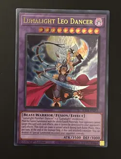 Yugioh! Lunalight Leo Dancer - RA04-EN053 - Ultra Rare - 1st Edition Near Mint, - Image 1