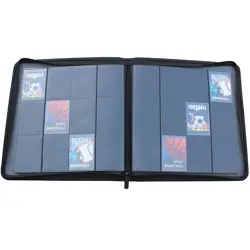 12 Pocket Blue Card Binder, Side Loading Trading Card Collectors Album, Premi... - Image 5