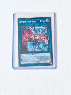 Evil Twin Ki-sikil Deal (ALIN-EN052) - Super Rare - Alliance Insight YuGiOh - Image 1