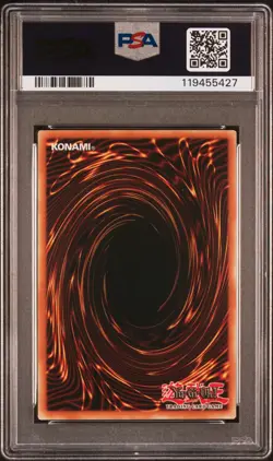 Yugioh PSA 10 2025 Dark Magician RA04-EN106 QCR 1st Edition "8th Art" *5427 - Image 3