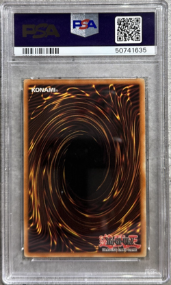 Yugioh Card Gaia The Dragon Champion Reverse Holo Error PSA 9 Mint, LOB-125 2002 - Image 2