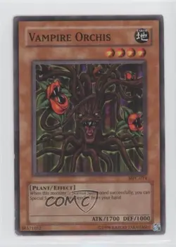 Vampire Orchis Unlimited YuGiOh Magician's Force #MFC-014 2003 0bt4 - Image 1
