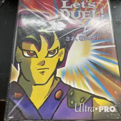 Vintage Yugioh Binder, With Cards! Blue Eyes White Dragon - Image 1
