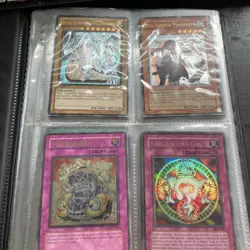 Vintage Yugioh Binder, With Cards! Blue Eyes White Dragon - Image 2
