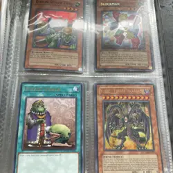 Vintage Yugioh Binder, With Cards! Blue Eyes White Dragon - Image 5