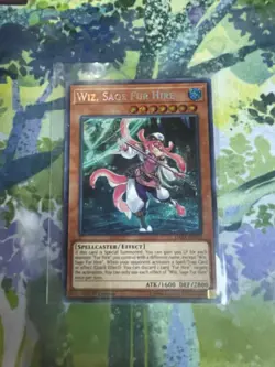 Yugioh! LP Wiz, Sage Fur Hire - DASA-EN022 - Secret Rare - 1st Edition Lightly P - Image 1