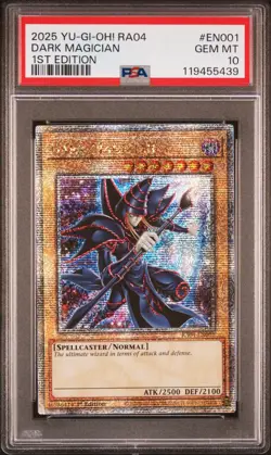 Yugioh PSA 10 2025 Dark Magician RA04-EN001 QCR 1st Edition *5439 - Image 1