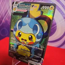 Sobble Pokemon Card VMAX Rainbow GX EX GX ACG V Star Holo Cosplay Cute FS - Image 2