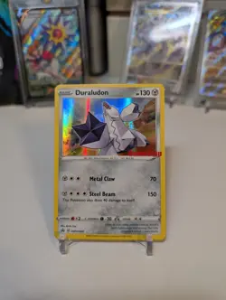 Duraludon GameStop Exclusive Stamp Promo SWSH028 Pokemon Card Holo Near Mint - Image 1