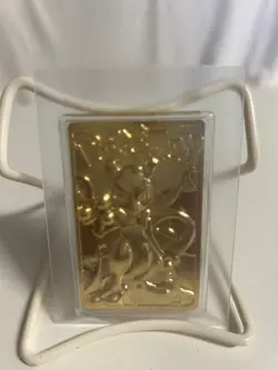 Pokemon 23K Gold Plated Mewtwo Trading Card - Image 2