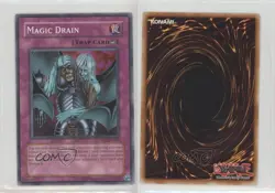 Magic Drain Unlimited YuGiOh Invincible Fortress Structure Deck #SD7-EN028 1p5 - Image 3