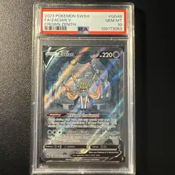Pokemon Crown Zenith Zacian v Galarian Gallery Ultra Rare Card GG48/GG70 PSA 10 - Image 1