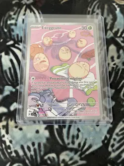 Pokemon TCG Exeggcute 192/191 Surging Sparks Illustration Rare Card NM Condition - Image 1