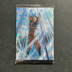 M1115 Son Goku SSR Holo Japanese Dragon Ball Itajaga Wafer Card Sealed - Image 1