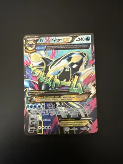 Primal Kyogre EX 149/160 Primal Clash Full Art Ultra Rare Holo Pokemon Card - Image 1