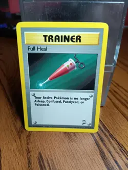 Pokemon Full Heal 106/130 Base Set 2 NM Trainer Card Vintage WoTC Wizards - Image 1