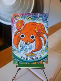 Paras 46 Topps Pokemon Card 1999 Nintendo Black Label NM Series 1 Vintage - Image 1