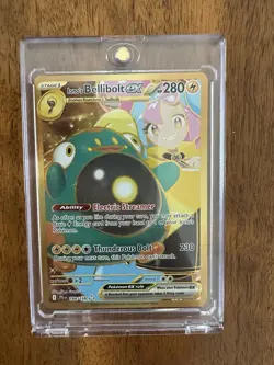 Free Shipping - Pokemon Iono's Bellibolt EX Hyper Rare Card 188/159 - Image 1